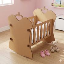 Berco Boneca Bebe Reborn Brinquedo Infantil Sonho Natural Berco Boneca Bebe Reborn Brinquedo Infantil Sonho Natural