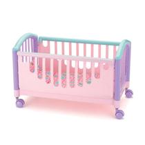 Berço Boneca Bebe Reborn Infantil Grande 55cm Menina Rodinha - Monte Líbano