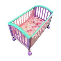 Berço Boneca Bebê Reborn Meu Soninho Ajustável 55cm Monte Líbano