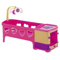 Berço Boneca Princess Meg Rosa Reborn - Magic Toys Berço Boneca Princess Meg Rosa Reborn - Magic Toys