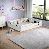 Berço Cama Montessori Padrão Casal MDF - Envio Imediato