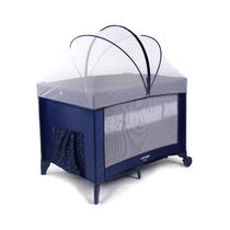 Berço Cercado Desmontável Sleep 0 A 18 Kg Azul