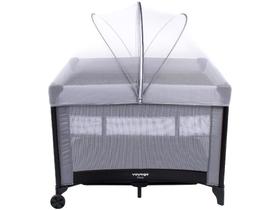 Berço Cercado Portátil Para Bebê Sleep até 18Kg Cinza Voyage Berço Cercado Portátil Para Bebê Sleep até 18Kg Cinza Voyage