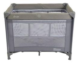 Berço Cercado Portátil Sonata Cinza Burigotto
