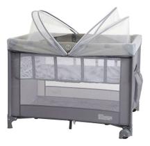 Berço Cercado Serenata Gray Burigotto