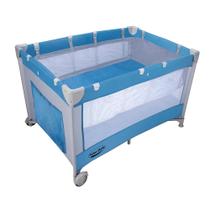 Berço Cercado Soft - Azul - Prime Baby