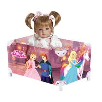 Berço Chiqueirinho Para Boneca Princesa Mágica 29X22X41Cm Berço Chiqueirinho Para Boneca Princesa Mágica 29X22X41Cm