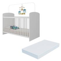 Berço com Colchão Incluso Sonho Multimóveis BB0515C