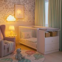 Berço Cômoda para Colchão 60x130cm com 3 ANOS de Garantia Beijinho Multimóveis BB2870