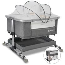 Berço Cutebeams, cama de viagem 4 em 1 com rodas