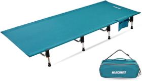 Berço de acampamento MARCHWAY leve dobrável portátil azul Berço de acampamento MARCHWAY leve dobrável portátil azul