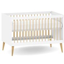 Berço de Bebê 2 em 1 Quarto Infantil Modelo Americano Linha Retrô Quater Berço de Bebê 2 em 1 Quarto Infantil Modelo Americano Linha Retrô Quater