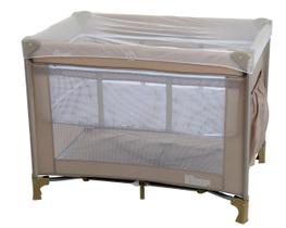 Berço de Bebê Burigotto Portátil Desmontável Sonata Beige Até 15Kg