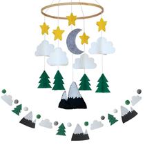 Berço de bebê Mobile Sorrel + Fern Starry Woodland Night