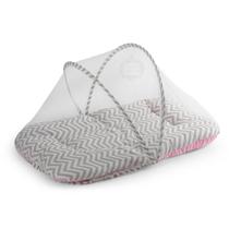Berco de bebe portatil mosquiteiro infantil tenda colchonete cercadinho cama dobravel