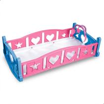 Berço de Boneca Bercinho Baby Brinquedo Infantil Menina Brinquemix Berço de Boneca Bercinho Baby Brinquedo Infantil Menina Brinquemix