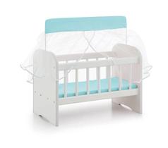 Berço de Boneca Ninar Azul - Sonno Baby