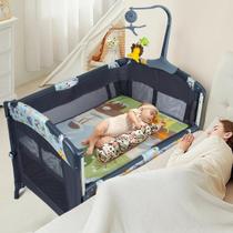 Berço de cabeceira SIMPLGIRL 5 em 1 com brinquedos e música Berço de cabeceira SIMPLGIRL 5 em 1 com brinquedos e música