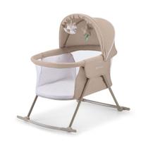 Berço de Viagem Kinderkraft LOVI com Mosquiteiro - Bege