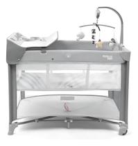 Berço Desmontável 15kg Multikids Baby Daydream Cinza Bb404 Desenho do tecido Liso Berço Desmontável 15kg Multikids Baby Daydream Cinza Bb404 Desenho do tecido Liso