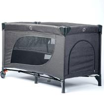 Berço desmontável moonlight 2 woven black (preto) - abc design