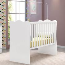 Berço Doce Sonho com Mosquiteiro Branco - Qmovi Berço Doce Sonho com Mosquiteiro Branco - Qmovi