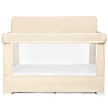 Berço e Playard Baby Delight Lunaire de algodão orgânico em tamanho real