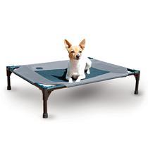 Berço elevado para cães K&H Pet Products ao ar livre para cães de médio porte Berço elevado para cães K&H Pet Products ao ar livre para cães de médio porte