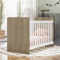 Berço em MDF com Grade Fixa Labirinto