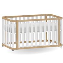 Berço Evolutivo 2 em 1 vira Caminha em MDF Marca Quater Linha Loop