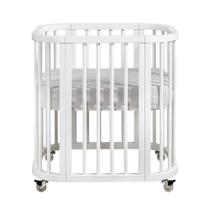 Berço Evolutivo em Madeira Maciça Sleep Branco Berço Evolutivo em Madeira Maciça Sleep Branco