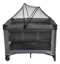 Berço Fast Automático Melange Preto - Kiddo