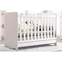Berço Infantil Ben 3 em 1 Branco - Peroba Berço Infantil Ben 3 em 1 Branco - Peroba