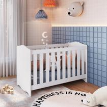 Berço Infantil Cama 3 em 1 Multifuncional com Regulagem de Altura e Grade em MDF Quarto de Bebê Berço Infantil Cama 3 em 1 Multifuncional com Regulagem de Altura e Grade em MDF Quarto de Bebê