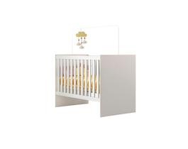 Berço Infantil Life Meninos e Meninas C/ Mosquiteiro - Branco -Certificado