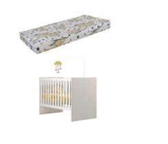 Berço Infantil Life Meninos e Meninas C/ Mosquiteiro + Colchão