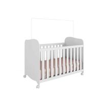 Berço Infantil Uli Branco - Peroba Berço Infantil Uli Branco - Peroba