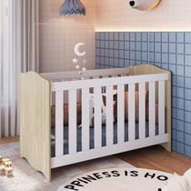 Berço Infantil Vira Cama ou Sofazinho ENC011 SEM COLCHÃO Linha Encanto Completa Móveis