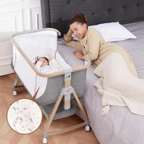 Berço Jestonten Baby Bedside Sleeper 3 em 1 com acessórios Berço Jestonten Baby Bedside Sleeper 3 em 1 com acessórios