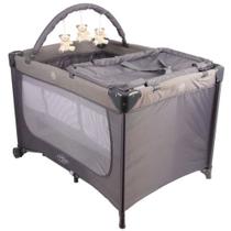 Berço Joly Trocador Desmontável Mobile Baby Style Rosa