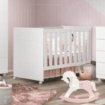 Berço Katatau 3 em 1 para Colchão 130x 70cm 100% MDF Branco/Fosco Berço Katatau 3 em 1 para Colchão 130x 70cm 100% MDF Branco/Fosco