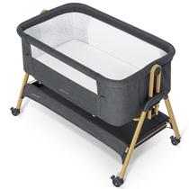 Berço Lateral ANGELBLISS para Bebê com Colchão Respirável