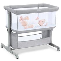Berço Lateral Ezebaby com Rodas e Espaço para Armazenamento