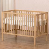 Berço Madeira Maciça com transformação em Mini Cama Linha Bold Coleção Premium Marca Quater