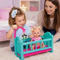 Berco Magico Boneca Balanca Brinquedo Menina Infantil Rosa Berco Magico Boneca Balanca Brinquedo Menina Infantil Rosa