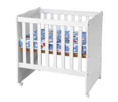Berço Mini Branco c/ Colchão Berço Mini Branco c/ Colchão