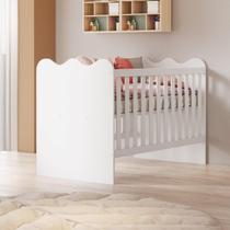 Berço Mini Cama 100% MDF Ternura Branco Berço Mini Cama 100% MDF Ternura Branco