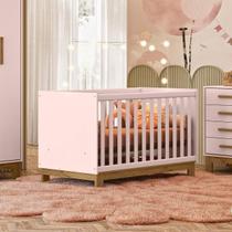 Berço Mini Cama 2 Em 1 C/ Colchão Quarto Infantil Bebê Q Encanto Slim 4315 Berço Mini Cama 2 Em 1 C/ Colchão Quarto Infantil Bebê Q Encanto Slim 4315