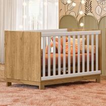 Berço Mini Cama 2 em 1 Q Encantofreijó/Branco Acetinado - Qmovi