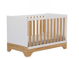 Berço Mini Cama 3 em 1 Americano MDF Popy Retrô Móveis Peroba